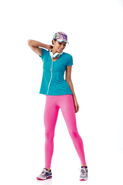 CajuBrasil Basic NZ Supplex Leggings - High Compression