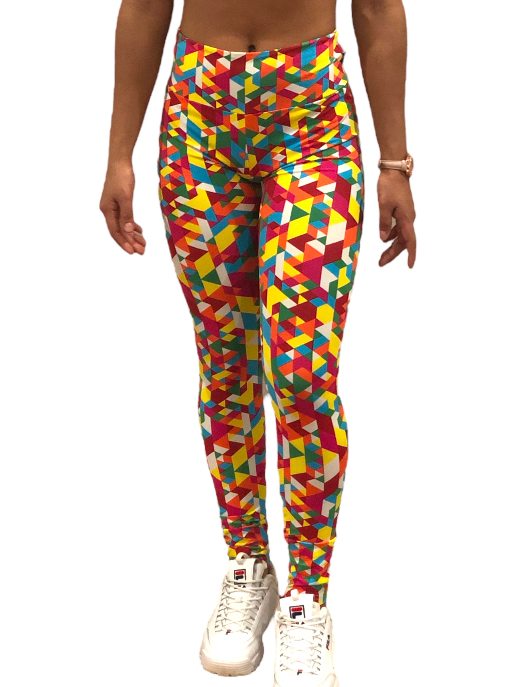 Light Supplex Leggings - KALEIDOSCOPE