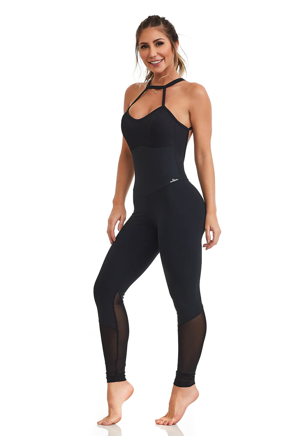 Jumpsuit NZ POSITIVITY - BLACK
