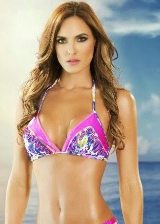 Colombian Bikini TOP - Florals