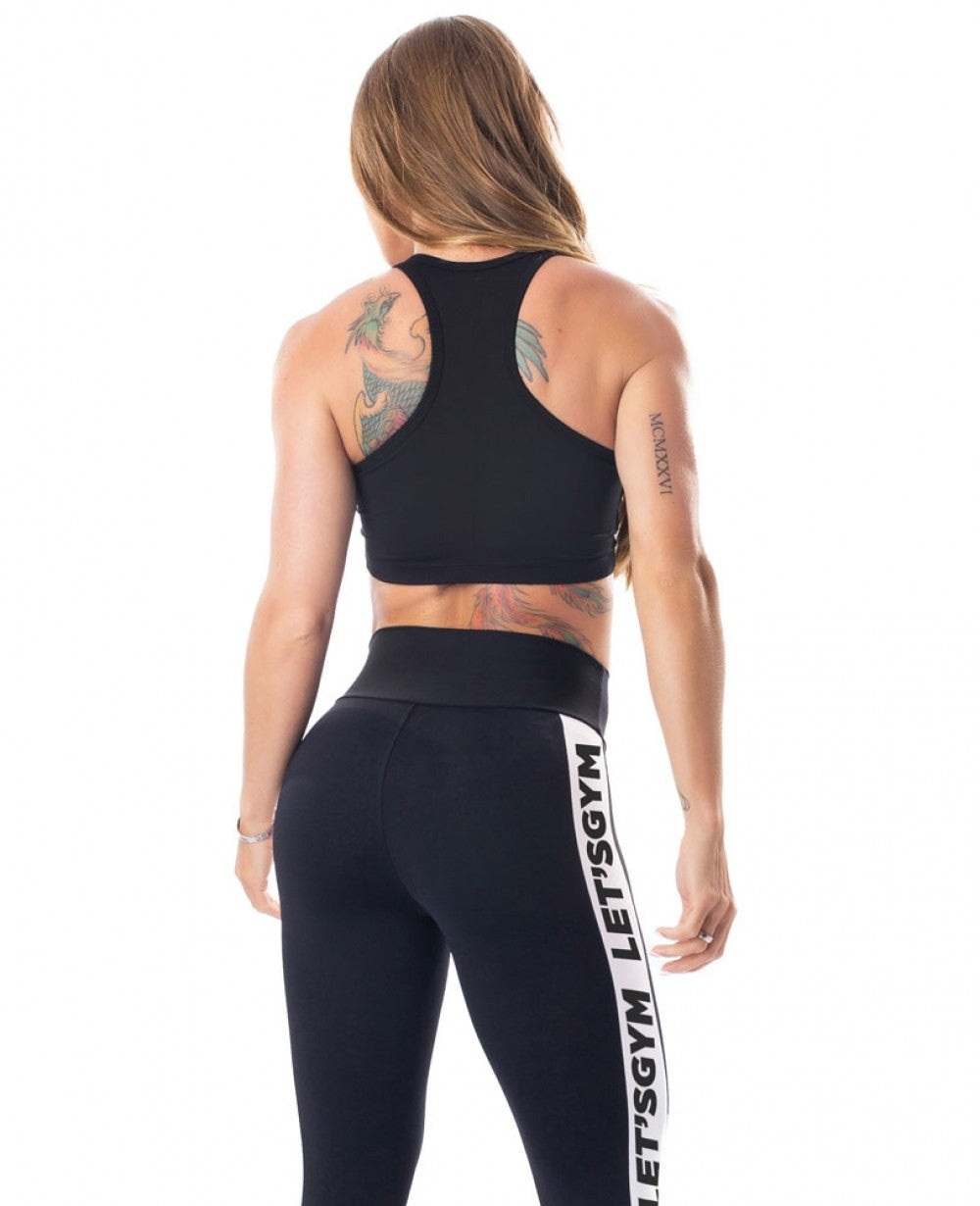 Bra Top - ACTIVE PREMIUM - Black