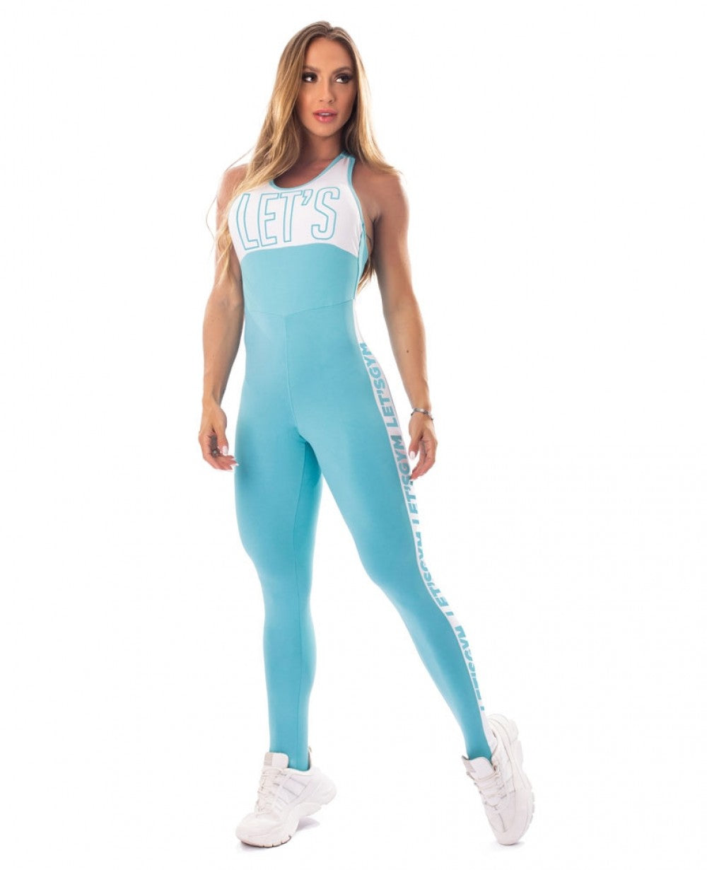Let's Gym Jumpsuit - ACTIVE PREMIUM - Blue