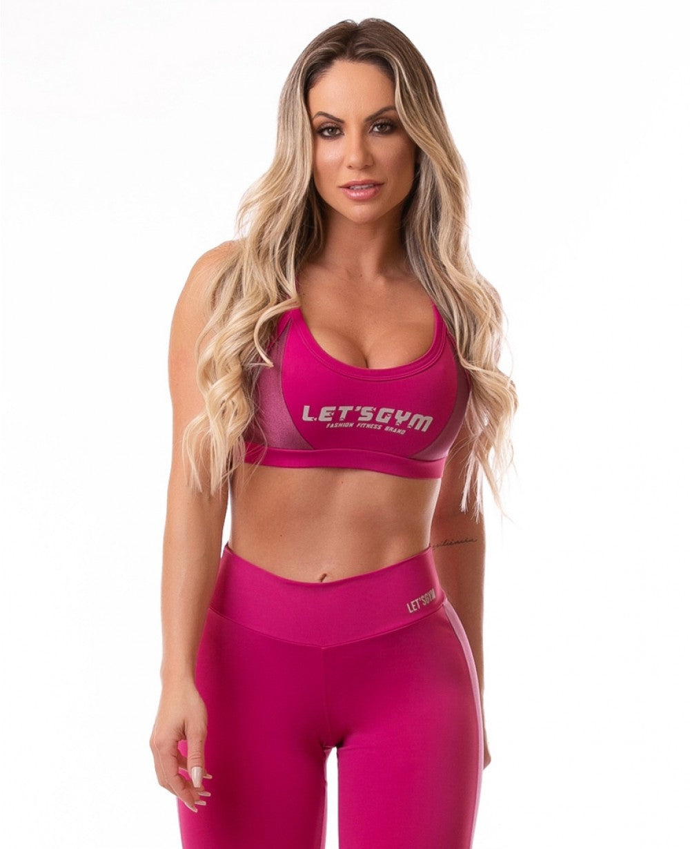 Bra Top - Don't Stop - Pink