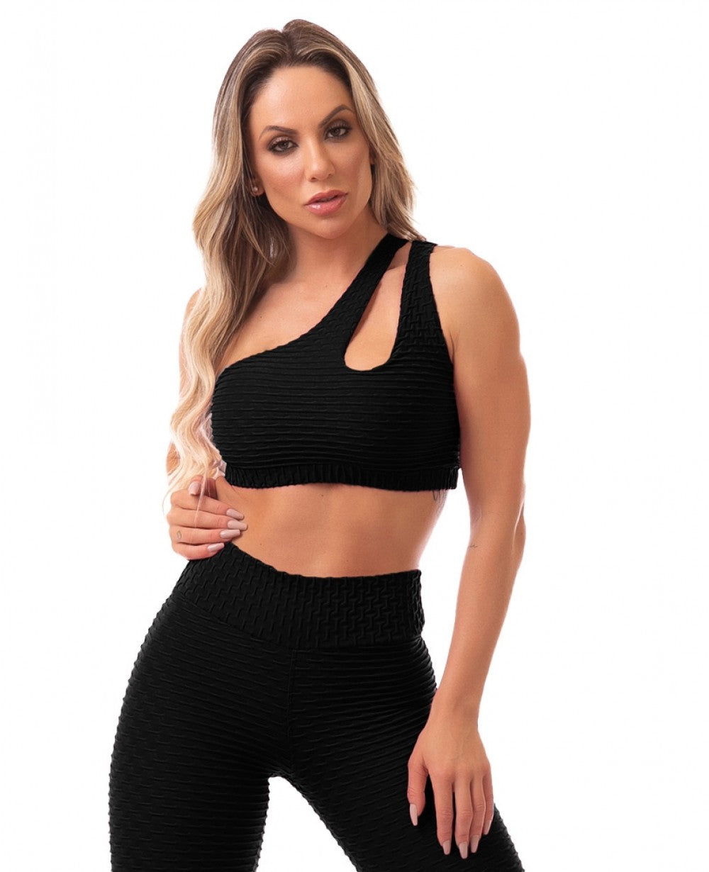 Bra Top - Enchanted - BLACK