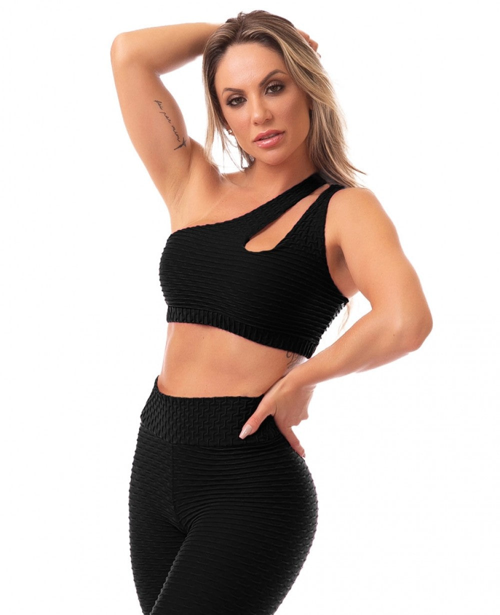 Bra Top - Enchanted - BLACK