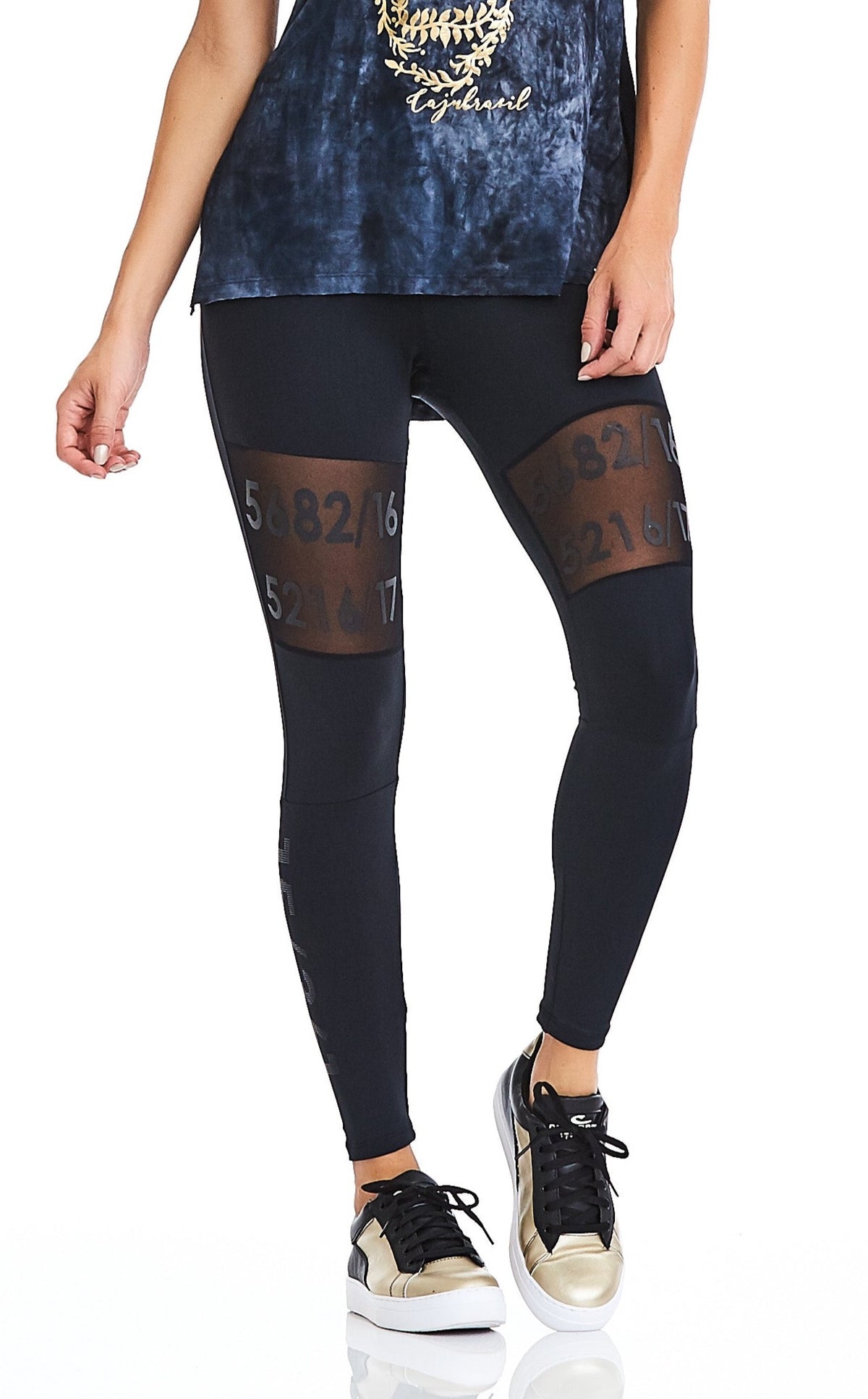 Leggings NZ SENTIMENTAL - BLACK