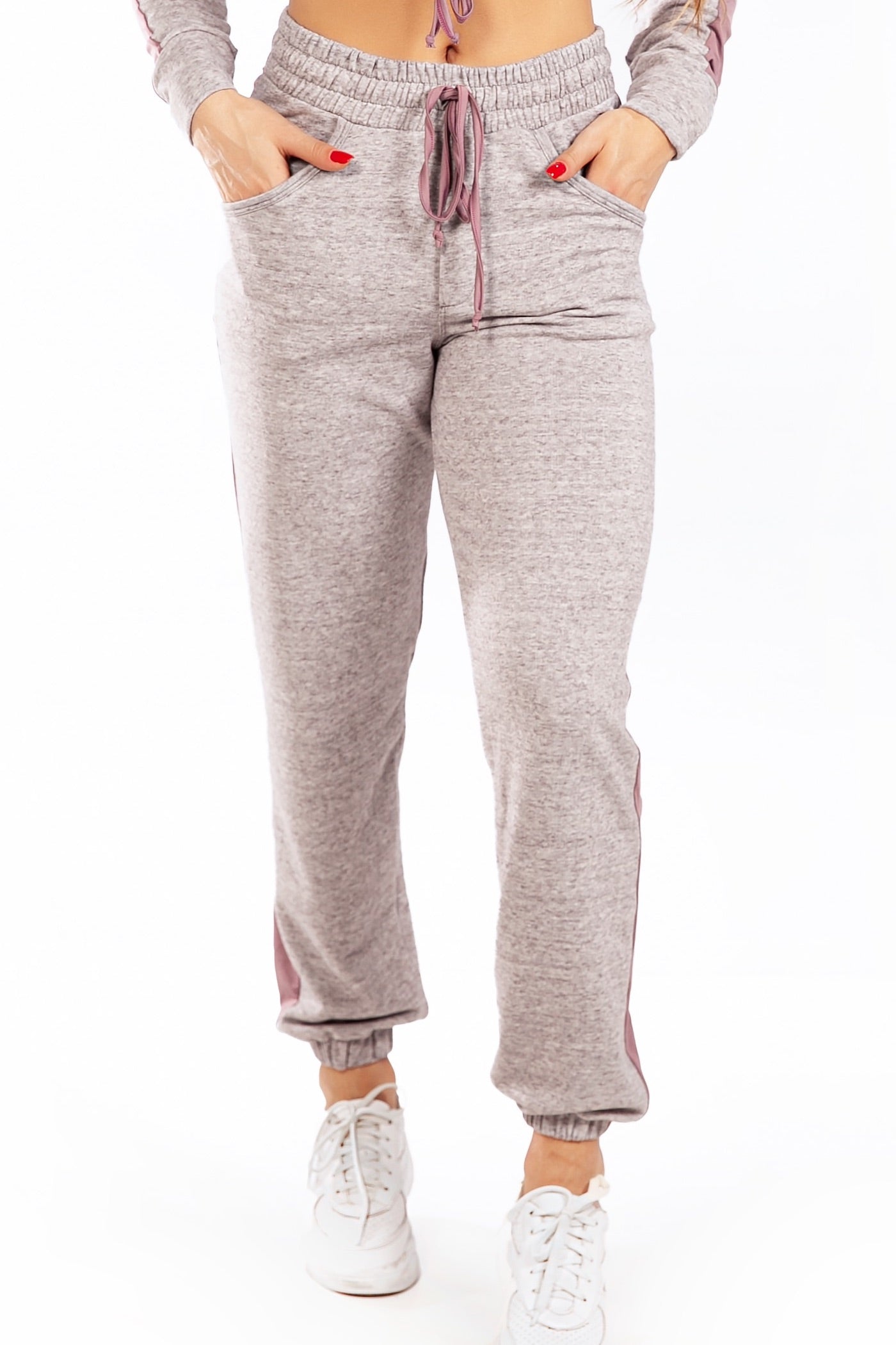 Light FLEECE Jogger SPORT - Lilac