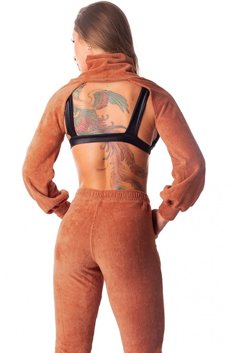 Cropped Long Sleeved Accessory - ELEGANTLY - Sienna