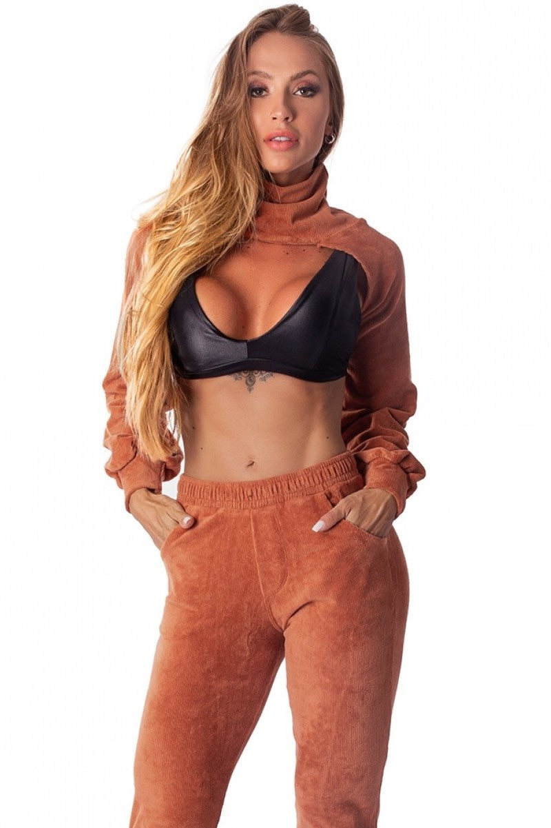 Cropped Long Sleeved Accessory - ELEGANTLY - Sienna
