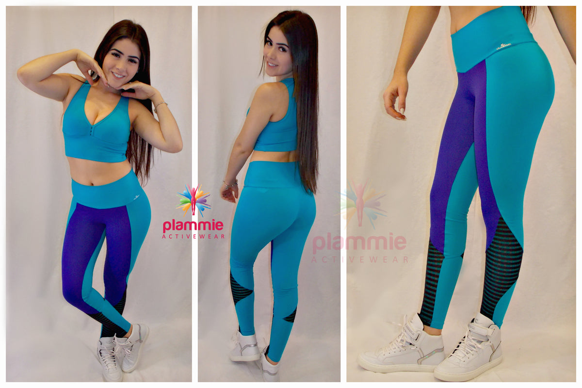Leggings SU MOVE - Jade - Plammie Activewear