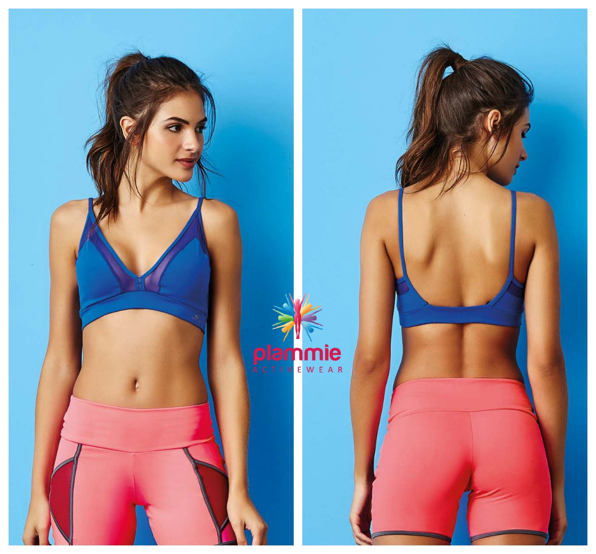 CajuBrasil USA Brazilian Fitness Wear Bra Top WBFF NPC Photoshoot