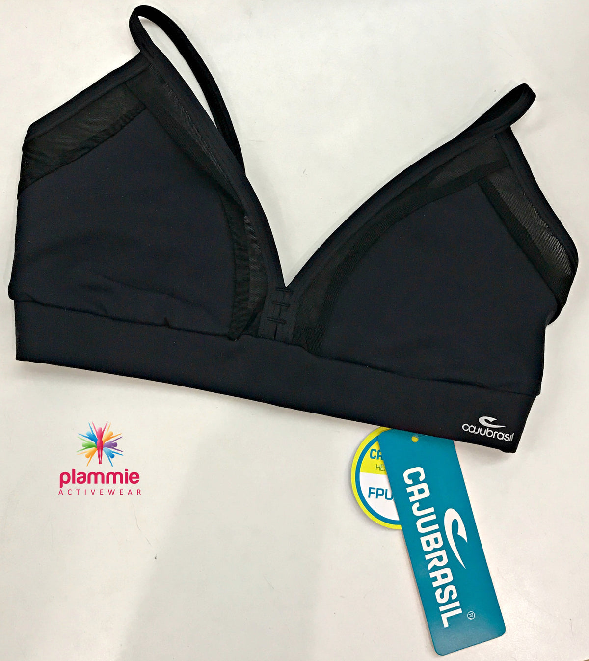 CajuBrasil USA Brazilian Fitness Wear Bra Top WBFF NPC Photoshoot