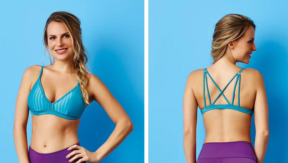 CajuBrasil USA Brazilian Fashion Fitness Gym Bra Top NPC WBFF Photoshoot