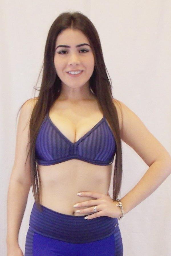 CajuBrasil USA Brazilian Fashion Fitness Gym Bra Top NPC WBFF Photoshoot