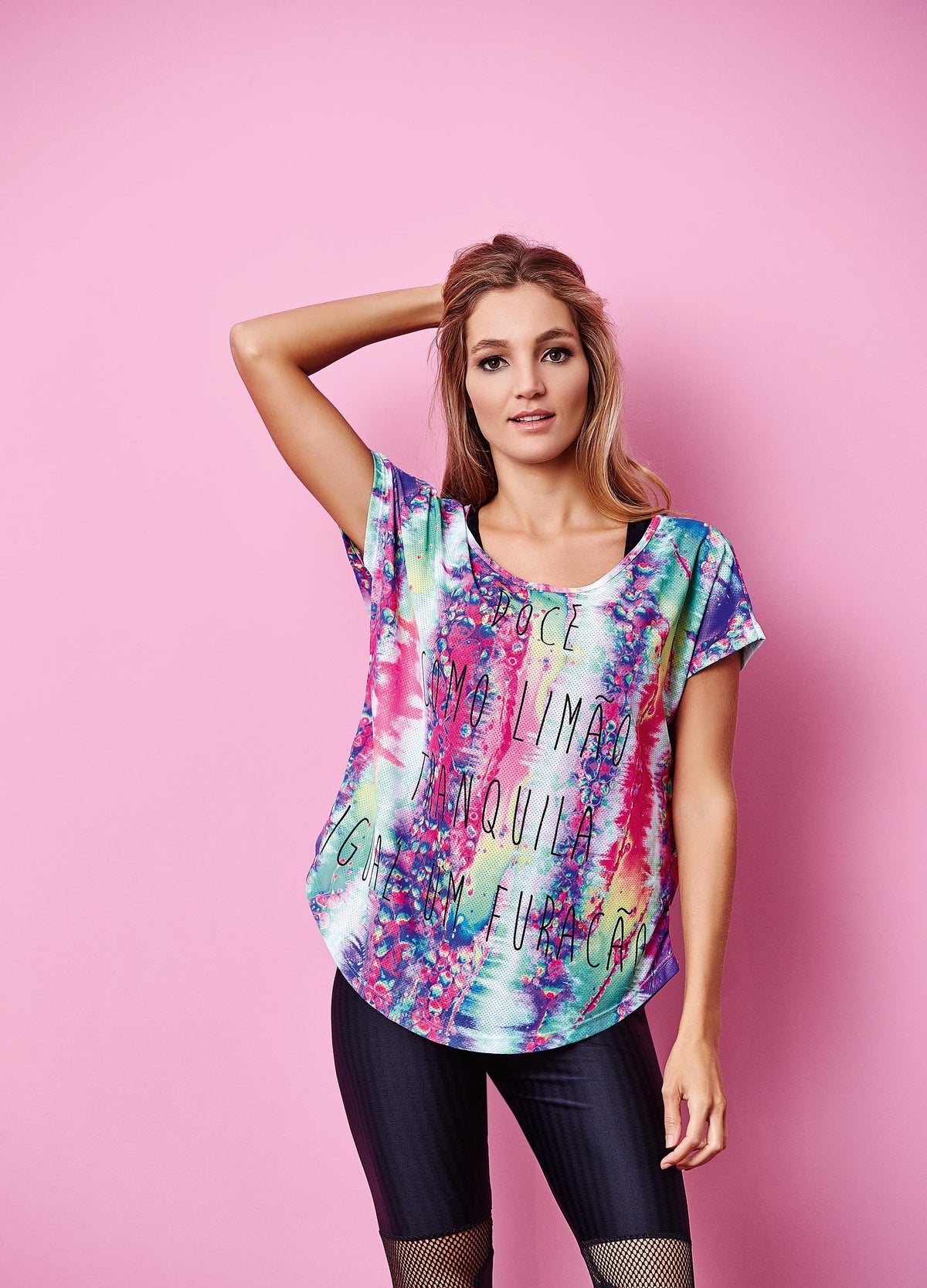 Funky T-Shirt - Doçe Como Limão, Tranquila igual um Furacão