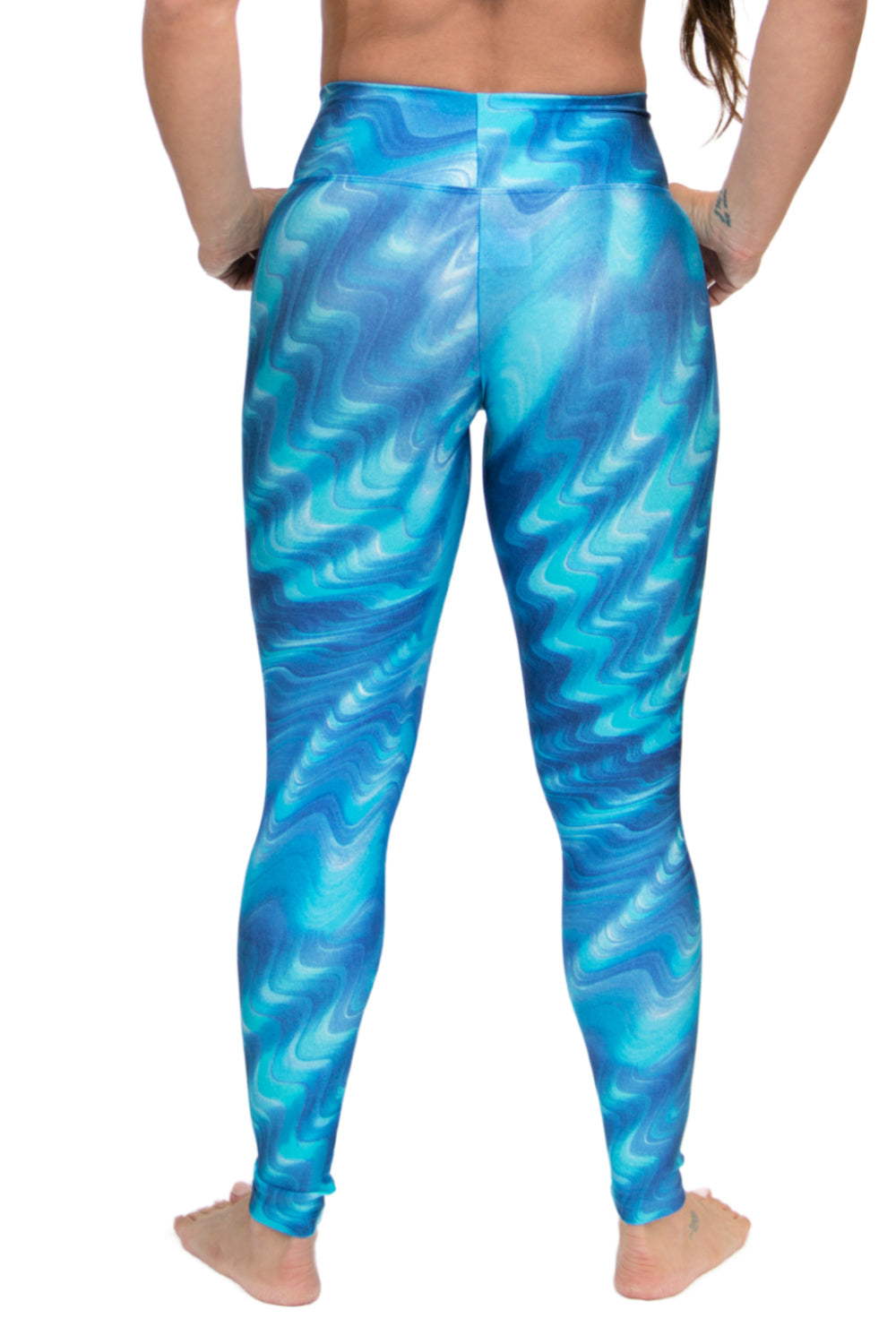 Leggings Atlanta DIGITAL - Blue Waters