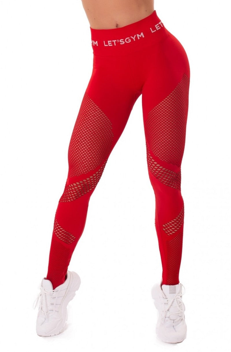 Leggings SEAMLESS - RED