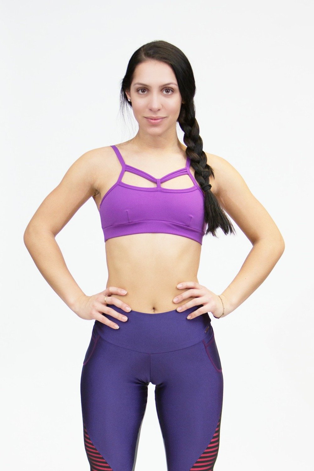 CajuBrasil USA Brazilian Fitness Wear Bra Top WBFF NPC Photoshoot