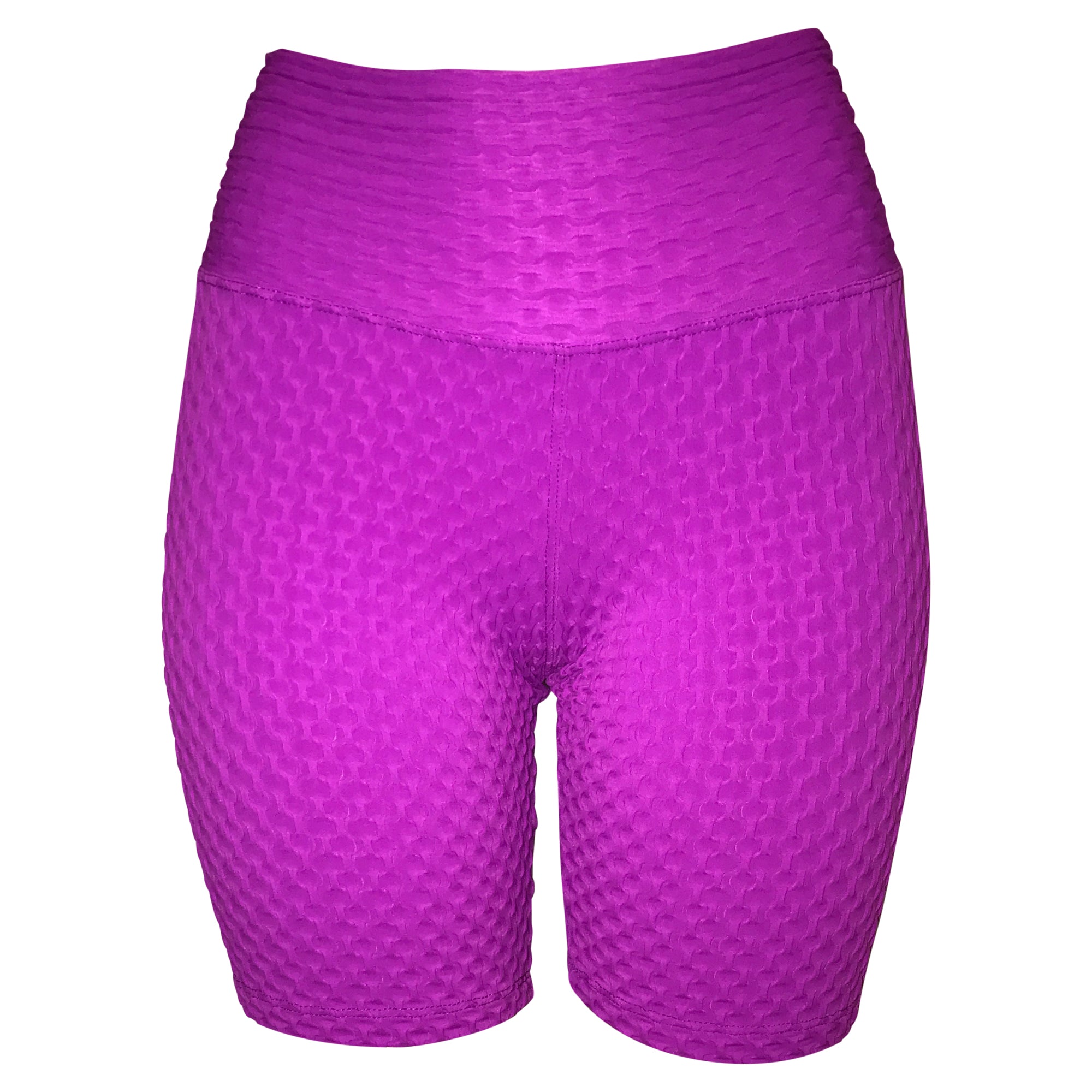 Textured Honeycomb Shorts - ENDORPHINA - 8" Inseam