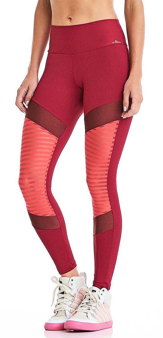Leggings NZ GLAM Burgundy
