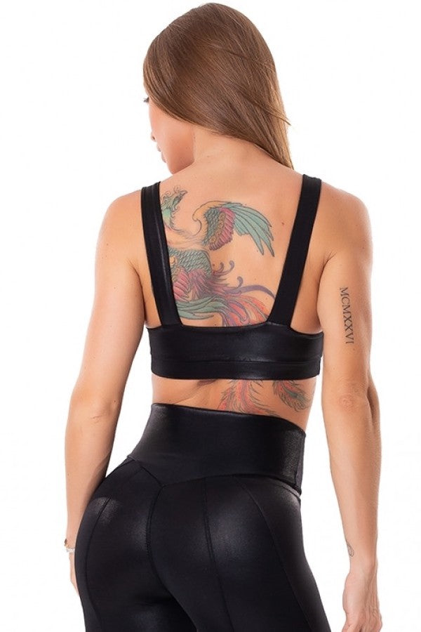 Bra Top ELEGANTLY - Black