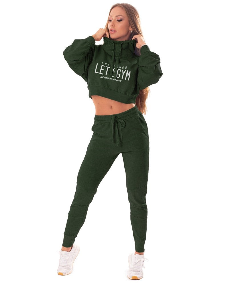 Jogger pants STONEWASH - Olive Green