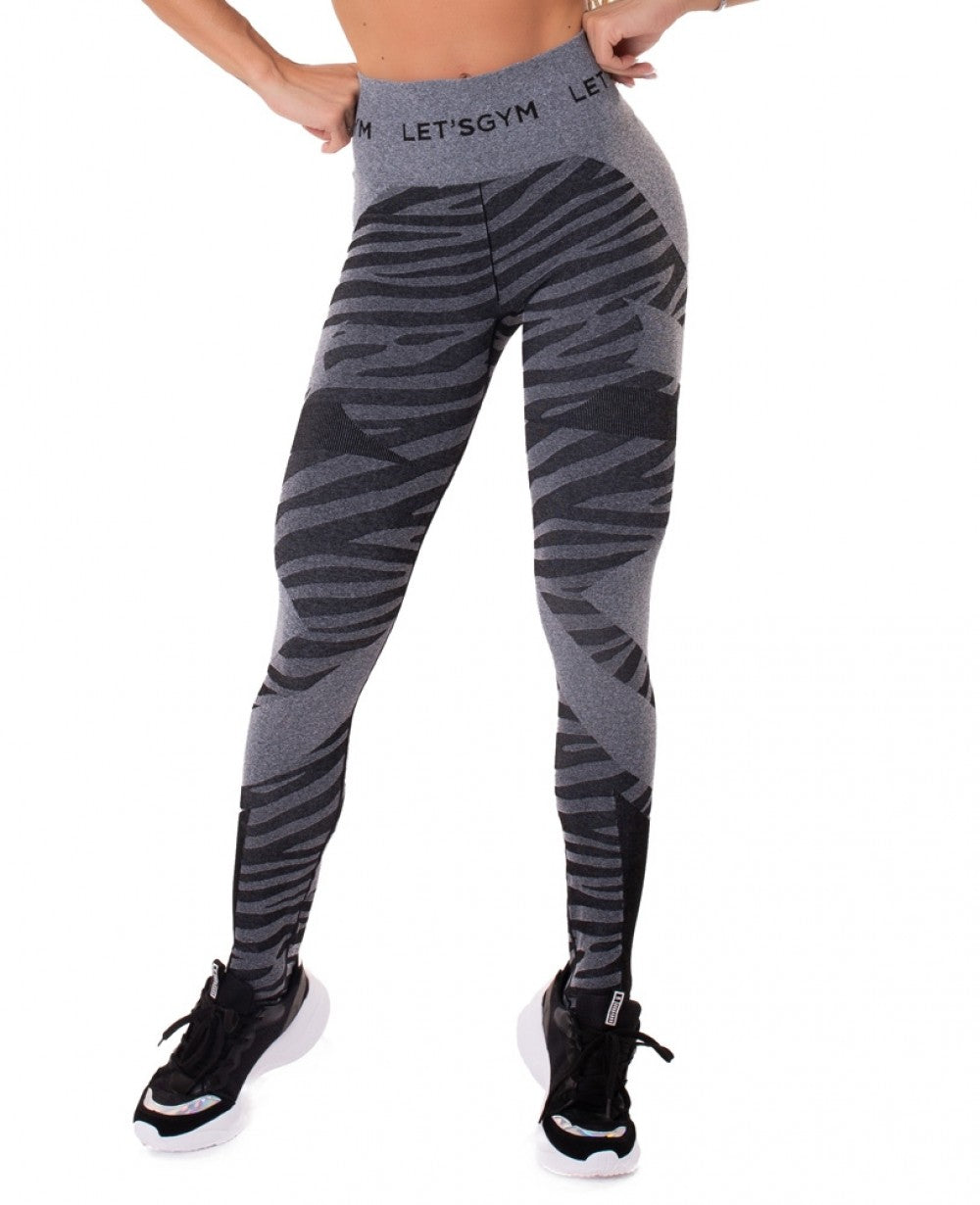 Leggings SEAMLESS UNTAMED - Ash