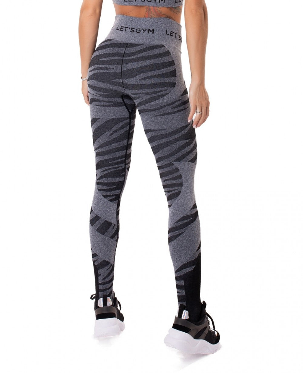 Leggings SEAMLESS UNTAMED - Ash