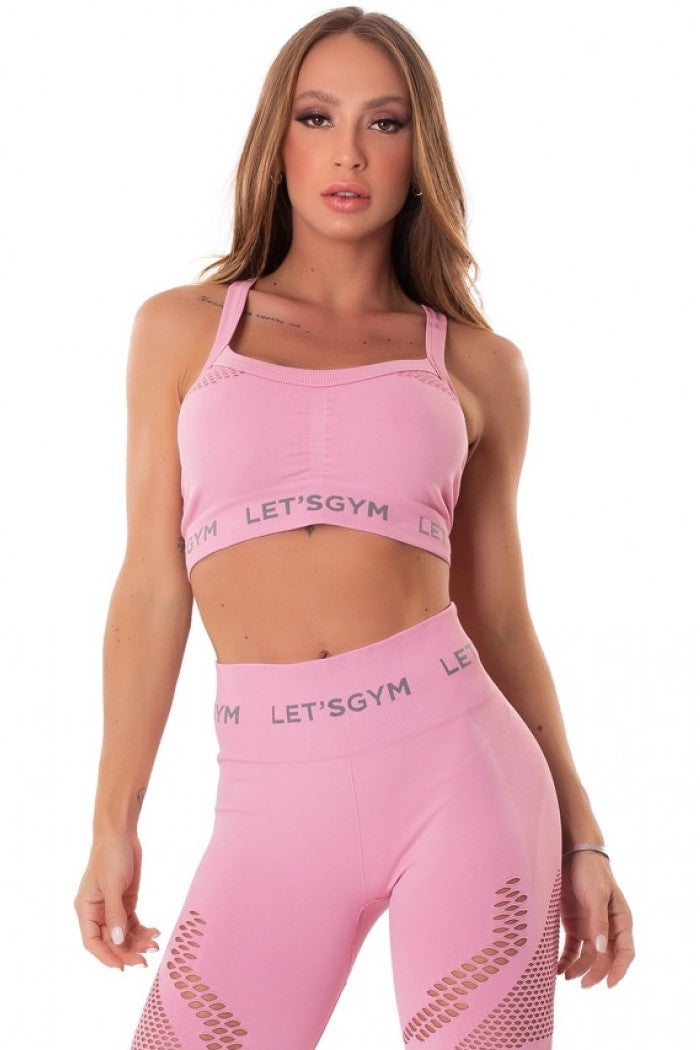 Seamless Bra Top ESSENCE - PINK