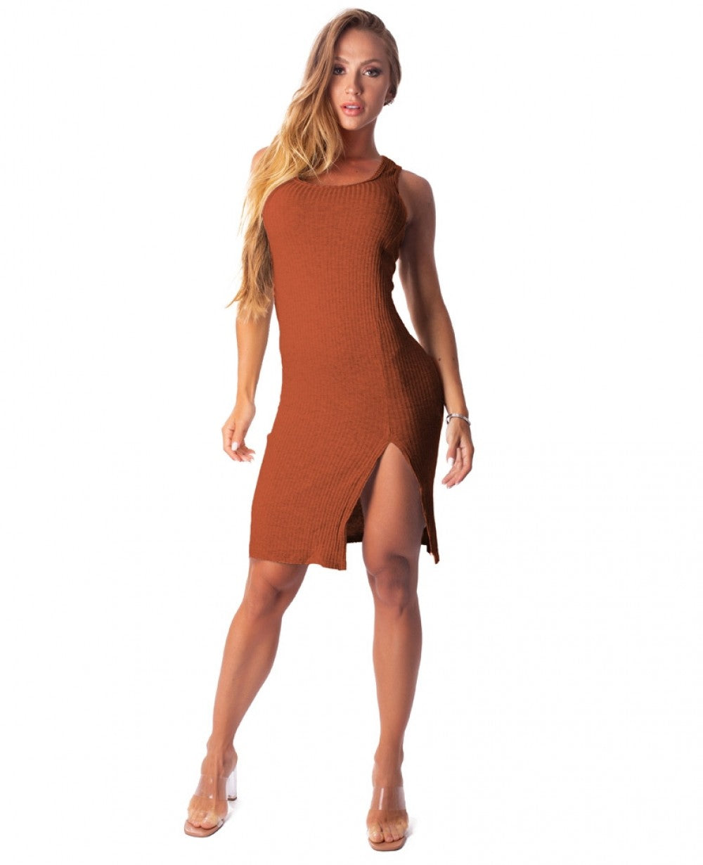 Ribbed Dress Lux &amp; Power - More Colors