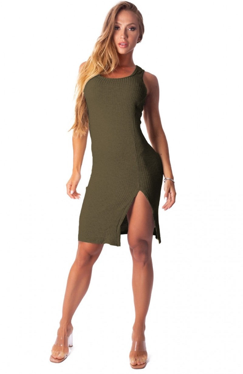 Ribbed Dress Lux &amp; Power - More Colors